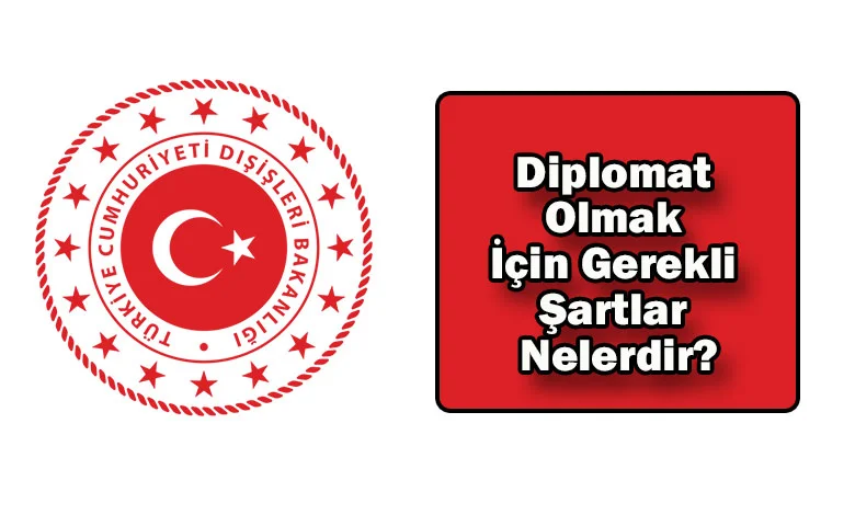 diplomat olmak icin gerekli sartlar nelerdir