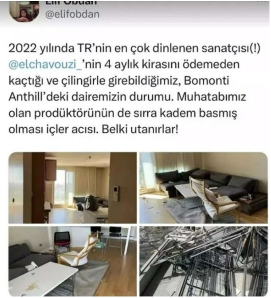 Uzi'nin Evinden Şaşırtan Görüntüleri Ev Sahibi Paylaştı!